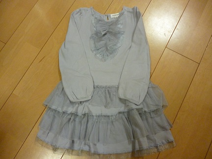 106♪ジルスチュアートニューヨークの秋冬ワンピースF　120♪