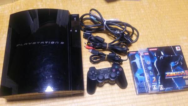 【すぐに遊べるセット】PS3　CECHB00　HDD40GB換装　１円