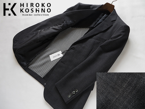 新品◆正規品★ヒロコ コシノ★ウールジャケット★A5 グレー