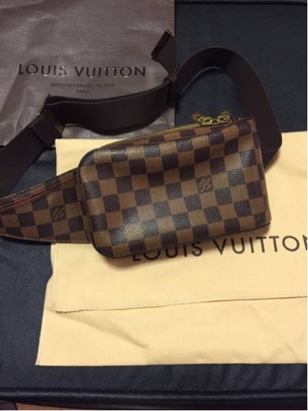 本物 美品 ルイヴィトン ジェロニモス ウエストポーチ 肩掛け