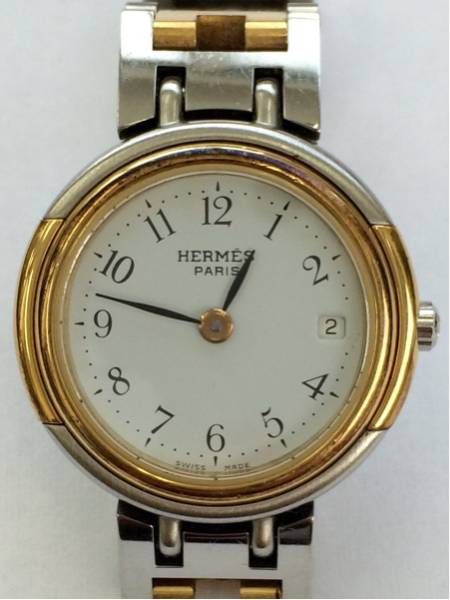 ☆ ④ エルメス クリッパー 電池交換済み 中古可動時計 ☆