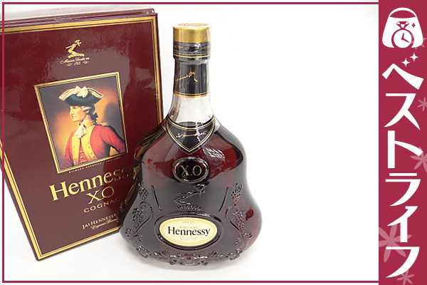1円 本物 ヘネシー XO コニャック ゴールドラベル 酒