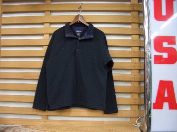 新品紙タグ付き★PATAGONIA/フリース/S寸/黒/定価3万/デッド/USA