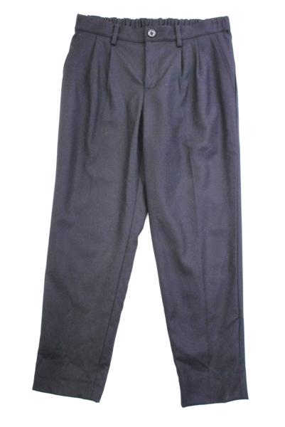 0437-15Q0155★MACKINTOSH PHILOSOPHY未着用★ウールパンツ38黒