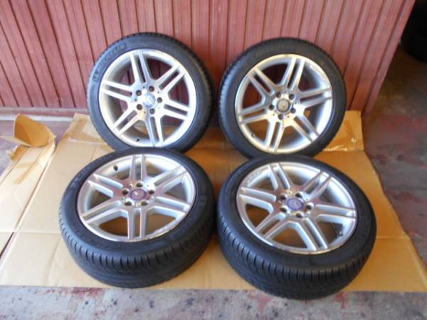 ベンツ　Ｗ２０４　ＡＭＧ　純正アルミ　Ｃクラス