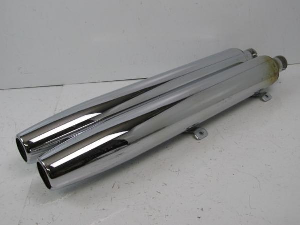 ハーレー ソフテイル 純正サイレンサー 左右出し