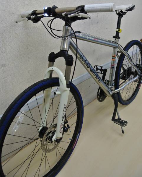 一円から ルイガノ XC CASPER PRO 銀色軽快MTB LEDライト