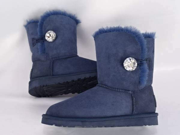 UGG 1003349 ベイリーボタン 未発売ネイビー 7 24 ブーツ スワロ