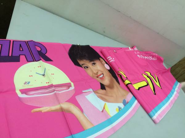 ★当時物！資生堂宣伝旗・フラッグ【松田聖子】コレクション等に