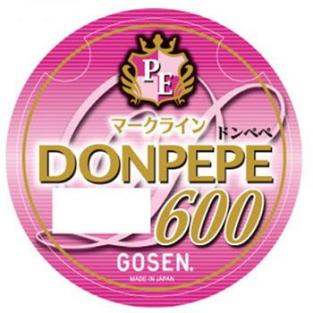 謝恩セール 60%off　ゴーセン マークライン ドンペペ 1.5号 17LB 600m 即決 PE 新品