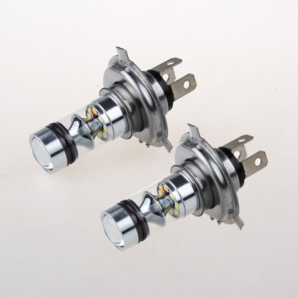 H4 Hi/Lo SHARP 360度発光 100W LEDバルブ 白 2個 ヘッドライト