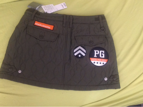 １（Ｍ)パーリーゲイツ 中綿入ロゴ８９スカート 12900円～