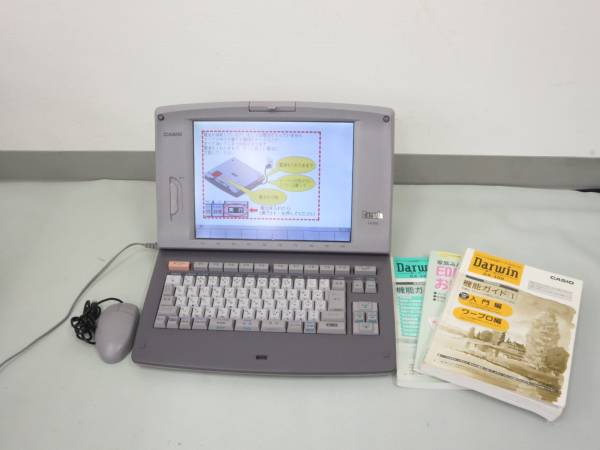 CASIO カシオ カラーワープロ Darwin GX-500 中古26札16