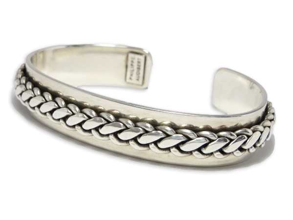 Philippe Audibert フトチェーン バングル ブレスレット