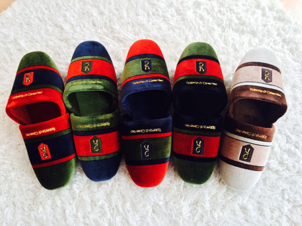 未使用品 ロベルタディカメリーノ スリッパ5足セット Roberta