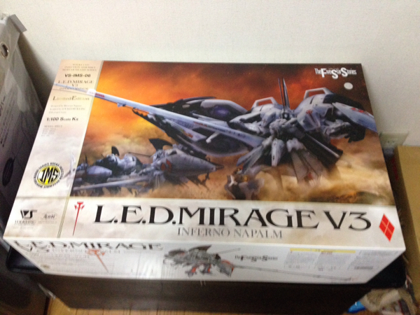 ボークス IMS 1/100 L.E.DミラージュV3 予約特典『実剣』付き