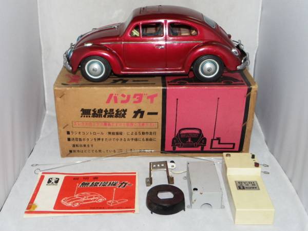 ☆バンダイ 年代物 無線操縦カー ブリキ フォルクスワーゲン☆