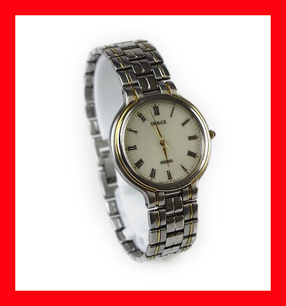 セイコー ドルチェ 腕時計 メンズ 5E31-6C90 ドレスウォッチ