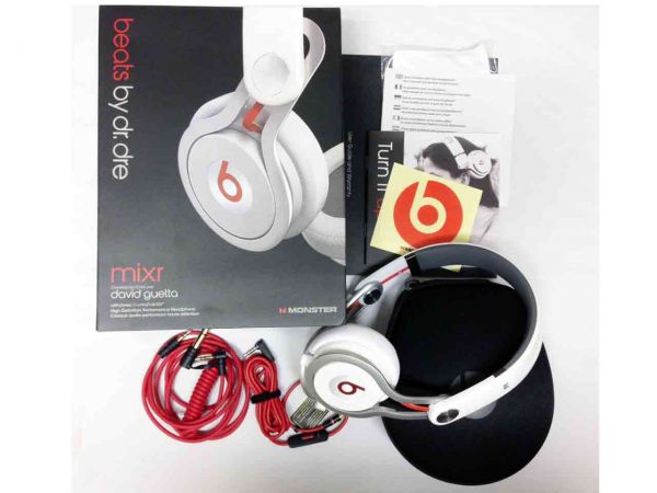 beats mixr ホワイト 有線ヘッドホン beats mixr ホワイト 有線