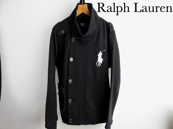 レア☆ ラルフローレン ビッグポニー ライダース型 JKT RRL 黒