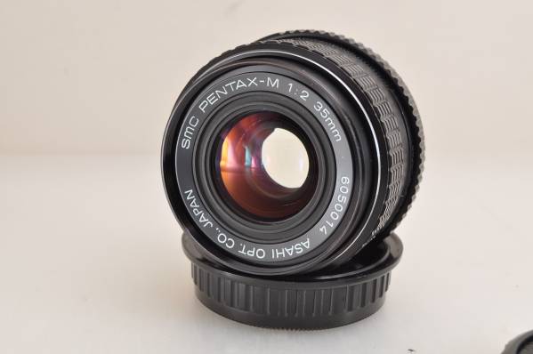 衝撃の新品級☆ペンタックス SCM PENTAX-M 35mm F2☆完動☆633 カメラ