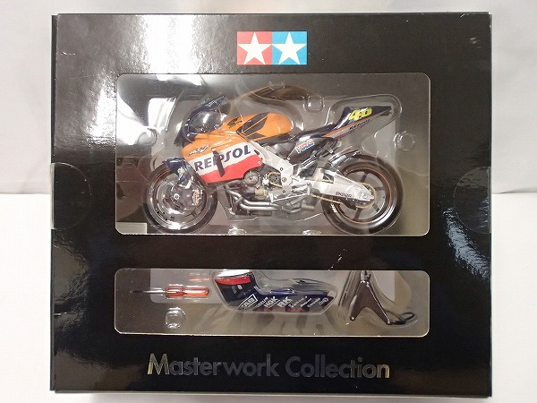 開封 タミヤ マスターワーク 1/12 レプソル ホンダRC211V /梱0.1