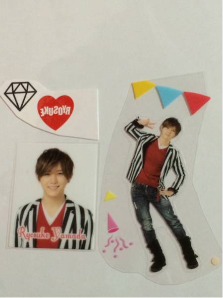 セブンイレブンHey! Say! JUMP★ステッカー＆シール山田涼介SET_1