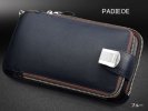 1円★PADIEOE今年新作メンズ多機能ボディバッグ 本革 青