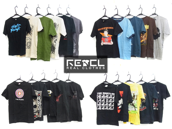 ビートルズ ニルヴァーナ ザ・クラッシュ Tシャツ等/S/21点set