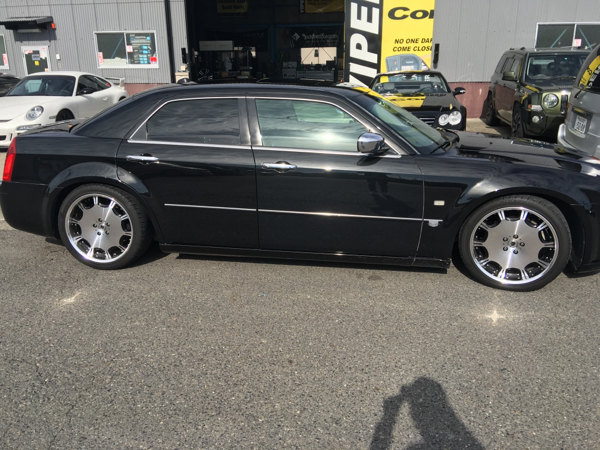 WORK シュヴァート SC3 8分山タイヤ付き！20inch 300C マグナム 自動車