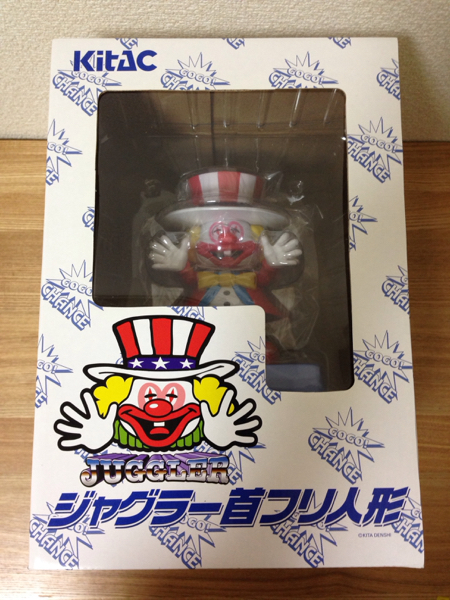 新品】 ジャグラー 首フリ人形 非売品 フィギュア パチスロ(パチンコ 