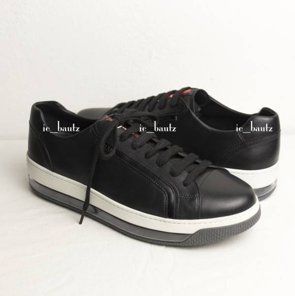 新品 プラダスポーツ 7.5クリアーミッドソールスニーカー 26.5cm