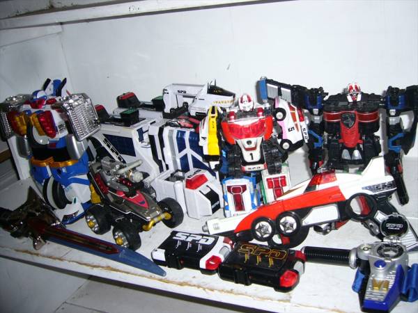 送100サ[33] デカレンジャー デカウィング デカバイク 他SET