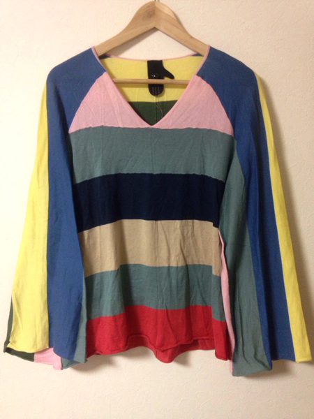 Bernhard Willhelm ボーダー カットソー ニット Tシャツ ベルン