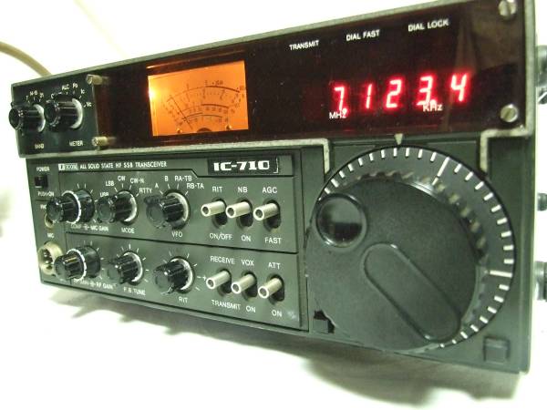 アイコム』IC－710 100w機 部品基板修理用ジャンク