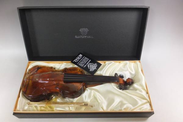 古酒】サントリー ウイスキー バイオリン型ボトル 700ml未開栓 ☆未開
