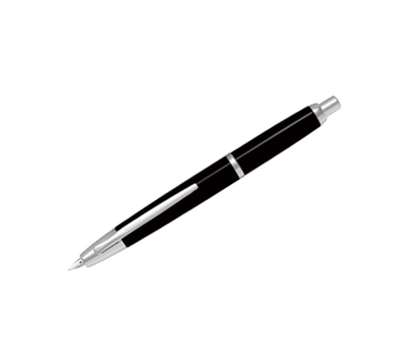 パイロット キャップレスデシモ　EF PILOT 万年筆　ブラック 新品☆パイロット万年筆 キャップレス デシモ ブラック 極細 EF