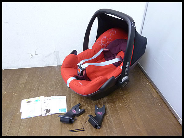 MAXI-COSI マキシコシ Pebble ペブル エアバギーアダプター付き