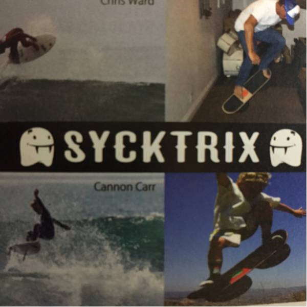 室内で練習できるスケボー SYCK TRIX