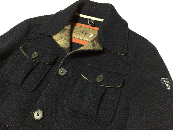 Fly L.B.M.1911(ルビアム1911)ウールニットコート ジャケット 44