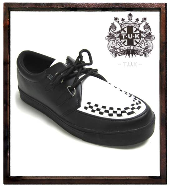 TUK　Creeper Sneaker wht/A-6092 /27.0cm新品