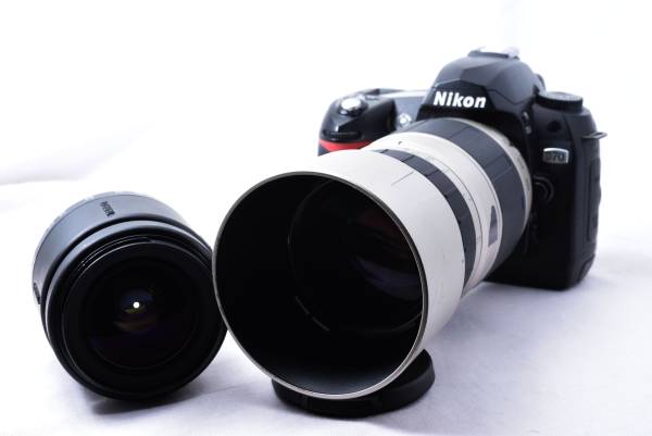 Nikon D70 デジタル一眼レフカメラ レンズセット 動作OK】 Nikon