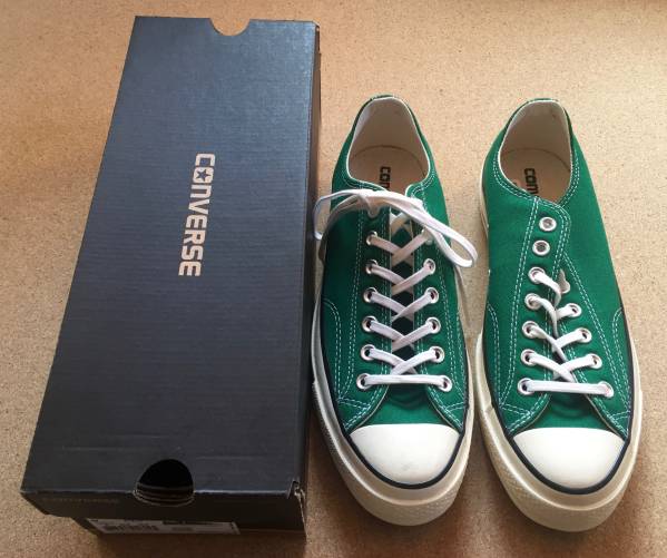 激レア CONVERSE CHUCK TAYLOR US9 緑 チャックテイラー 限定