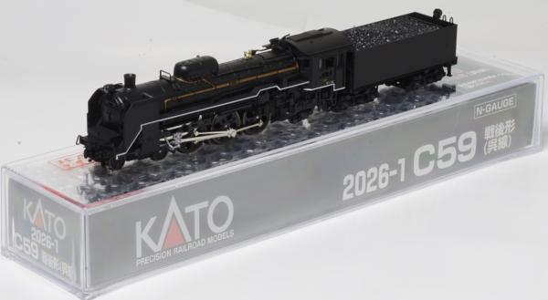 SAZAN】KATO 2026-1 C59戦後型(呉線)新品☆144 KATO Nゲージ C59 戦後