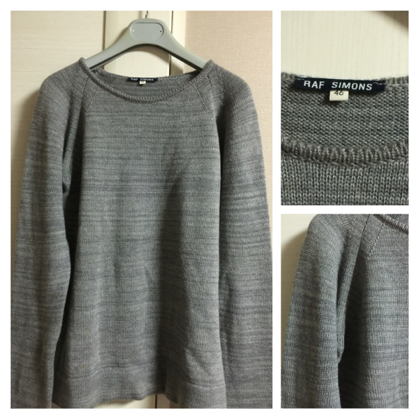 RAF SIMONS ラフシモンズ パリコレデビューコレクション ニット