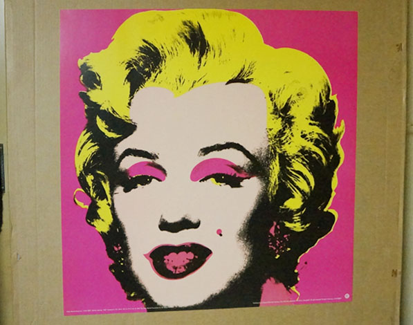 アンディ・ウォーホル【マリリン_ピンク】美品