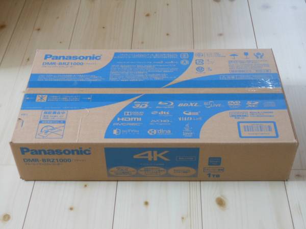 新品 ブルーレイ レコーダー Panasonic/DMR-BRZ1000/3チューナー