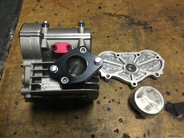 エイプ100 XR100 NSF用 キタコ製ツインカムヘッドキット
