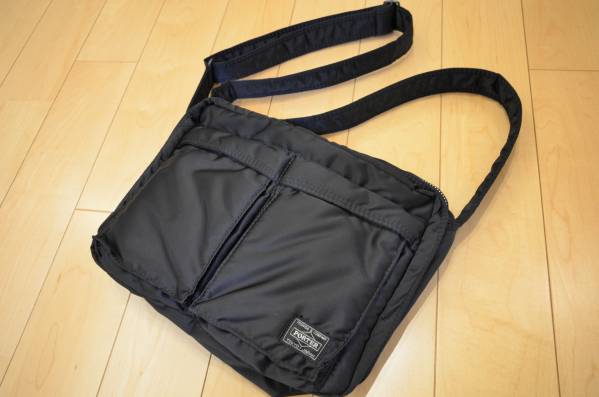 20 極美品 ポーター タンカー ショルダーバッグ ブラック 外観 極美品 
