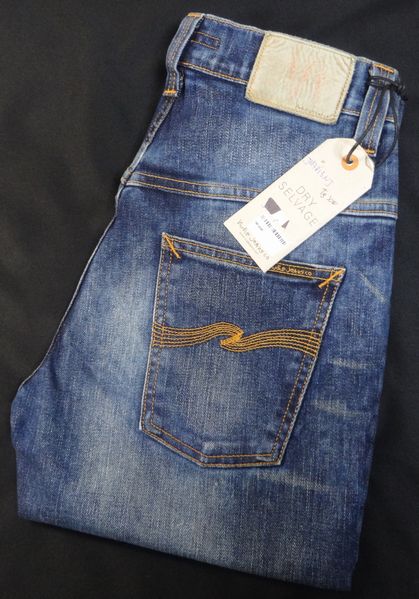 Nudie Jeans Thin Finn Genuine Love W30L34 W31L34 新品